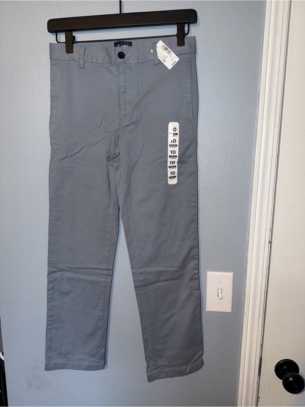 Place Gray Straight-Leg Chinos